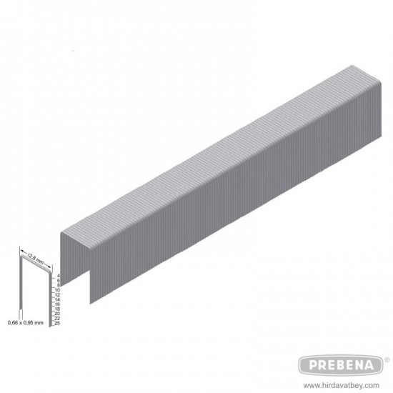 PREBENA A06CNK 80/06 ZIMBA TELİ GALVANİZLİ