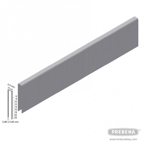 PREBENA O10CNK 97/10 ZIMBA TELİ GALVANİZLİ