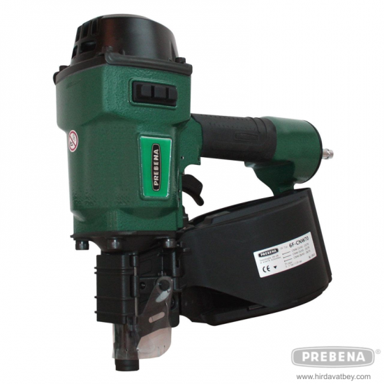 PREBENA 6F-CNW70 PNÖMATİK RULO ÇİVİ TABANCASI 45-70 MM