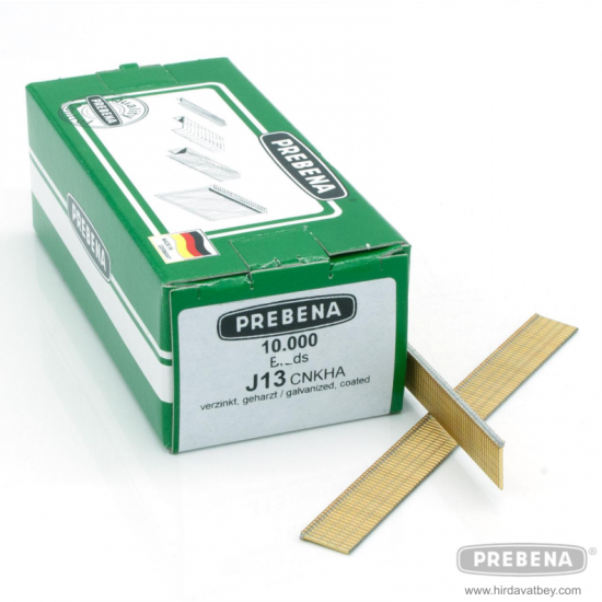 PREBENA J13CNKHA GALVANİZLİ REÇİNE KAPLAMALI BAŞLI ÇİVİ