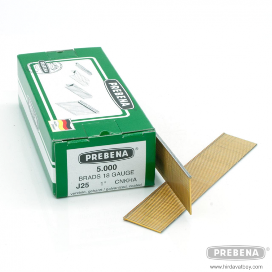 PREBENA J25CNKHA GALVANİZLİ REÇİNE KAPLAMALI BAŞLI ÇİVİ