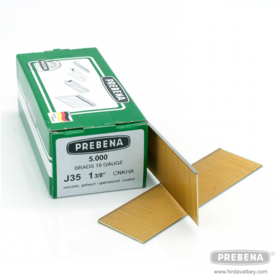 PREBENA J35CNKHA GALVANİZLİ REÇİNE KAPLAMALI BAŞLI ÇİVİ