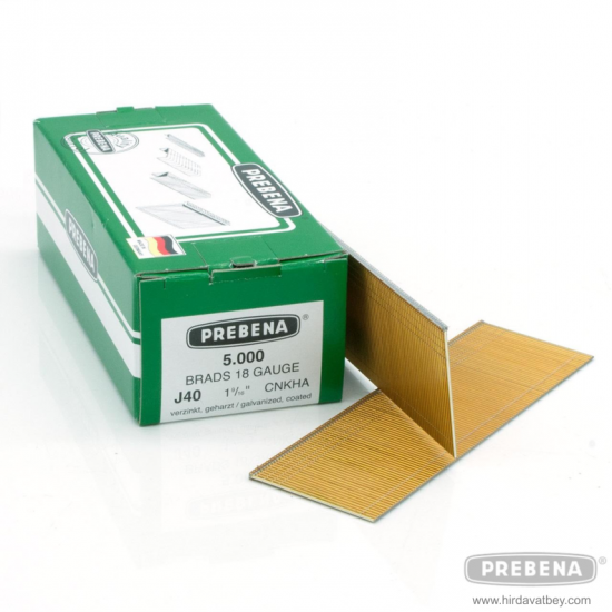 PREBENA J40CNKHA GALVANİZLİ REÇİNE KAPLAMALI BAŞLI ÇİVİ