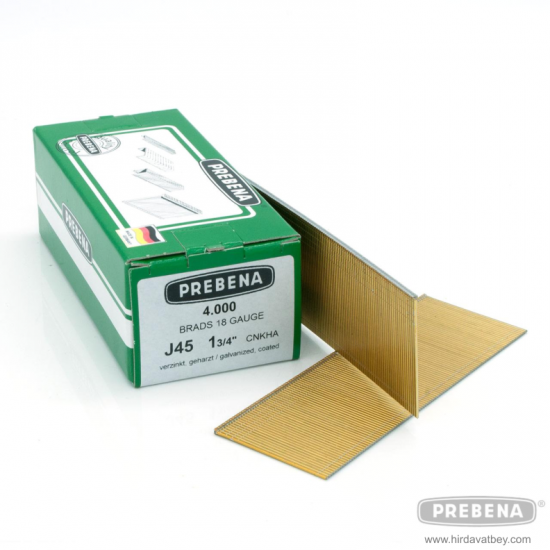 PREBENA J45CNKHA GALVANİZLİ REÇİNE KAPLAMALI BAŞLI ÇİVİ