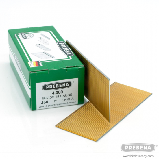 PREBENA J50CNKHA GALVANİZLİ REÇİNE KAPLAMALI BAŞLI ÇİVİ