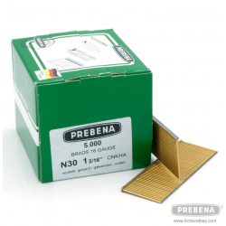 PREBENA N30CNKHA GALVANİZLİ REÇİNE KAPLAMALI BAŞLI ÇİVİ